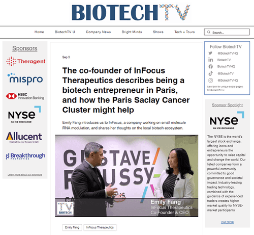 Interview with Brad Loncar of BiotechTV